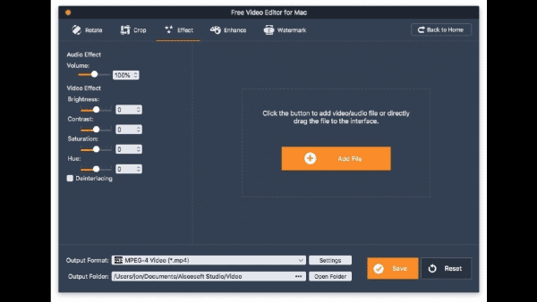 Aiseesoft Video Editor截图