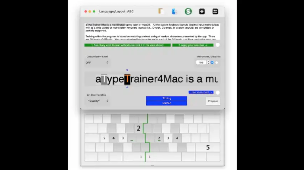aTypeTrainer4Mac截图