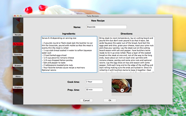 Tasty Recipes截图