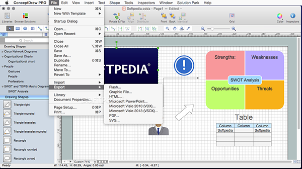 ConceptDraw Pro截图