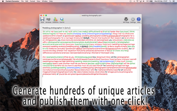 Content Generator截图