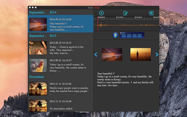 Audio Diary截图