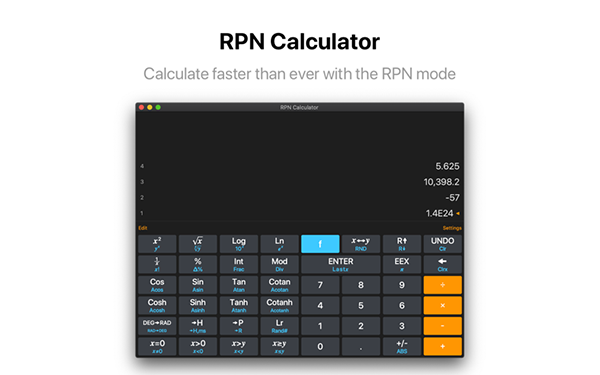 RPN Calculator截图