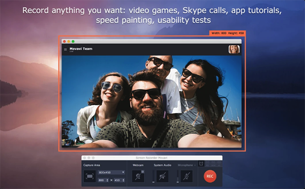 Movavi Screen Capture截图