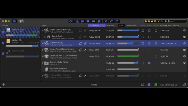 Final Cut Library Manager截图
