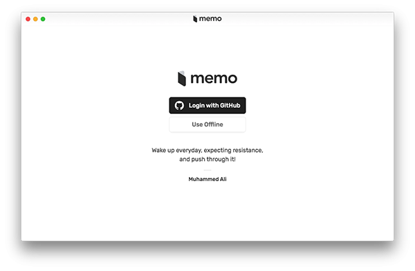 Memo笔记截图