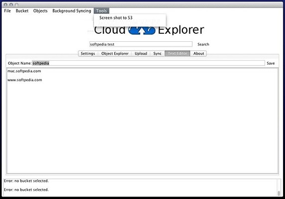 CloudExplorer截图