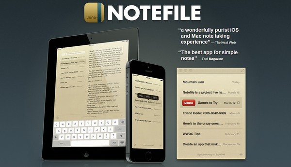 Notefile截图