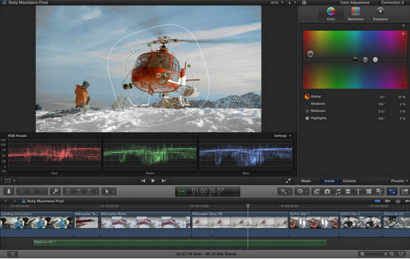 final cut pro截图