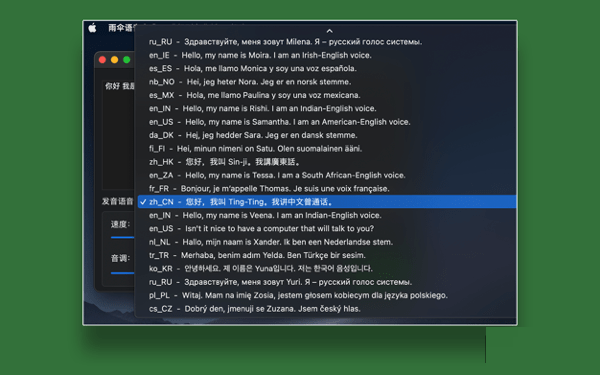 雨伞语音合成截图