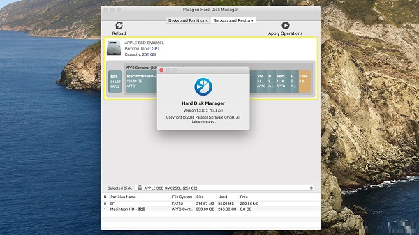 Paragon Hard Disk Manager截图