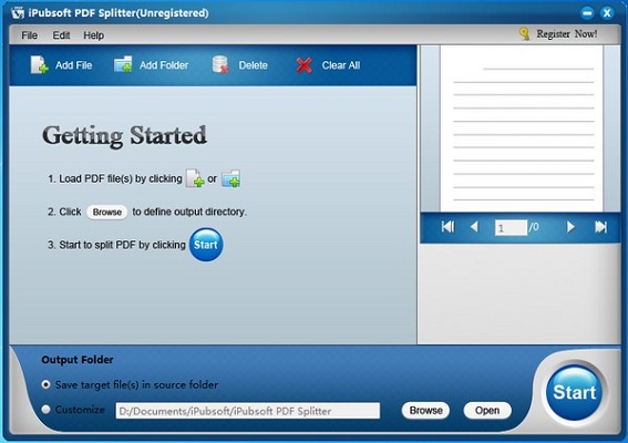 iPubsoft PDF Splitter截图