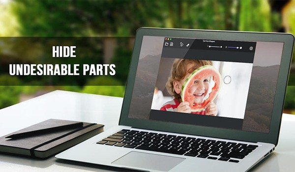 照片编辑切出形状截图