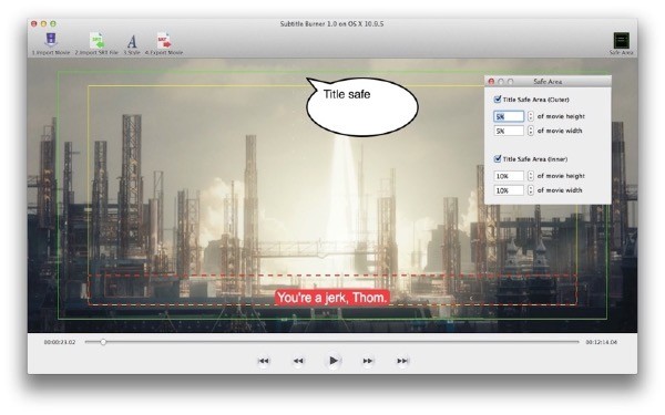 字幕烧制器截图