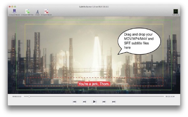 字幕烧制器截图
