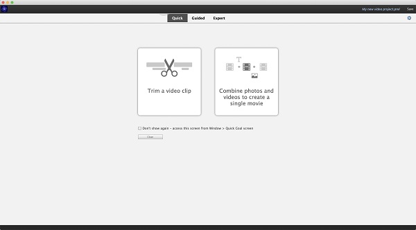 Adobe Premiere Elements截图