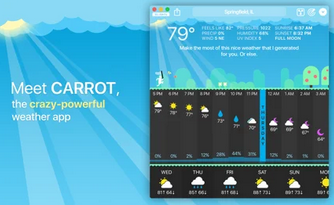 CARROT Weather截图
