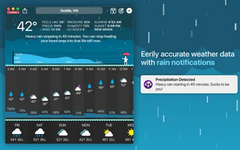 CARROT Weather截图