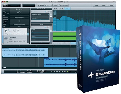 Presonus Studio One截图