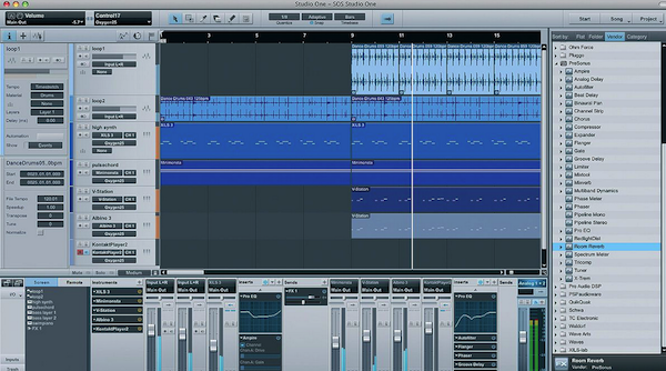 Presonus Studio One截图