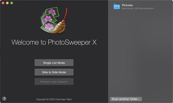 PhotoSweeper X截图