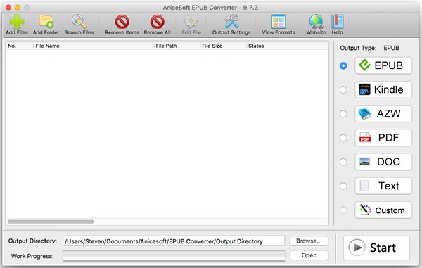 AniceSoft EPUB Converter截图