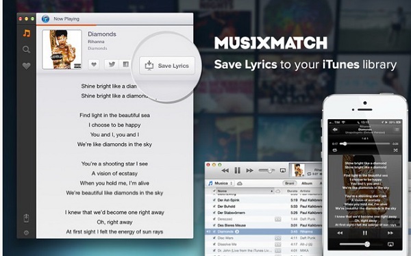MusiXmatch lyrics截图