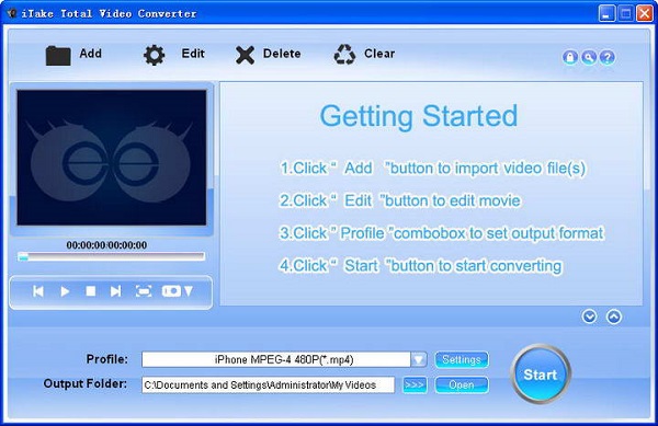 iTake Video Converter截图