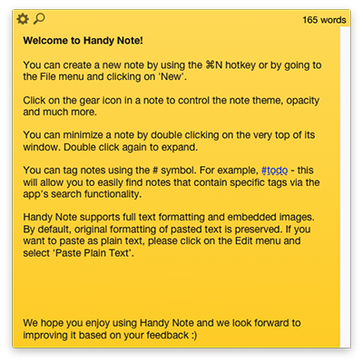 Handy Note截图