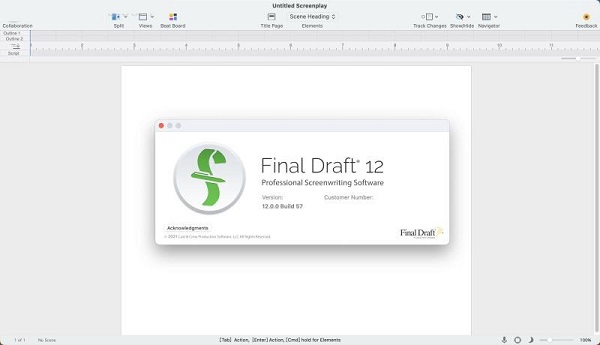 Final Draft 12截图