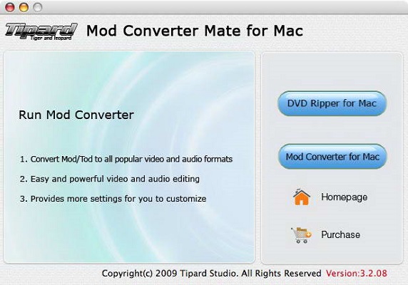 Tipard Mod Converter Mate截图