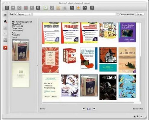 BiblioteQ截图