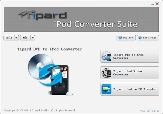 Tipard iPod Converter Suite截图