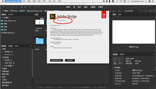 Adobe Bridge 2020截图