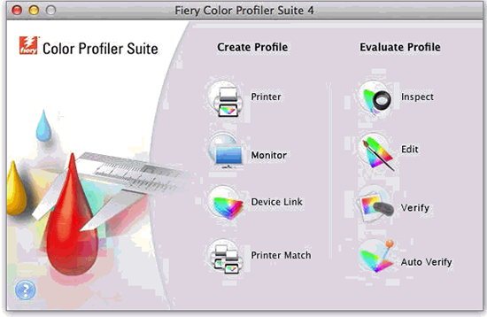 Fiery Color Profiler Suite截图