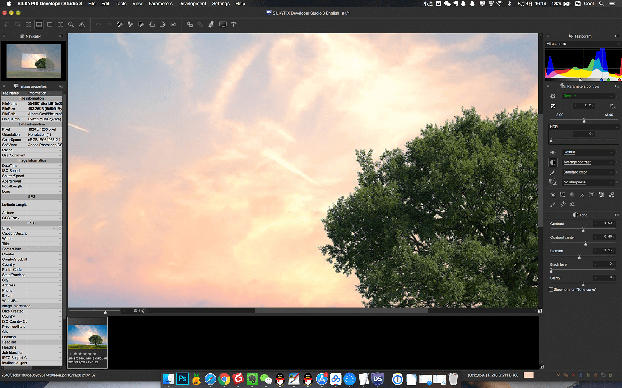 SILKYPIX Developer Studio截图