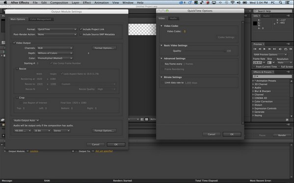 Adobe After Effects CC 2017截图