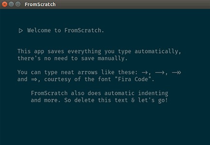 FromScratch截图