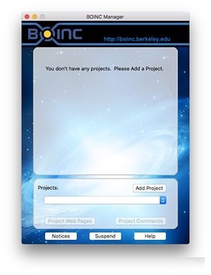 BOINC截图