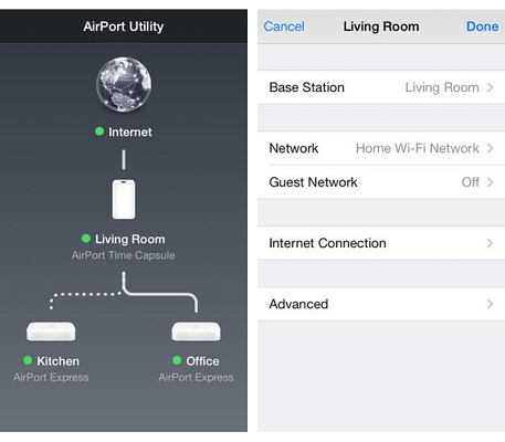 Apple Airport Utility截图