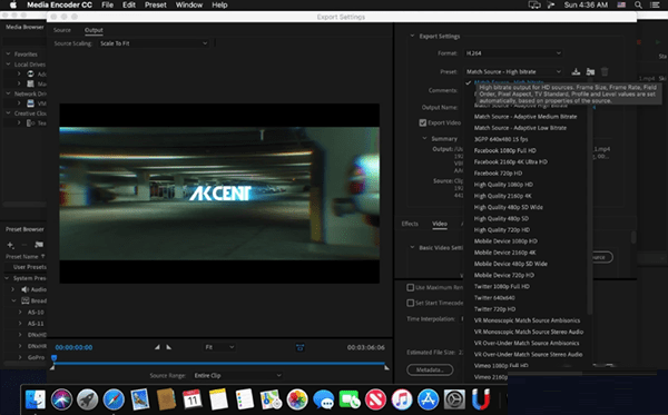 Adobe Media Encoder CC 2019截图