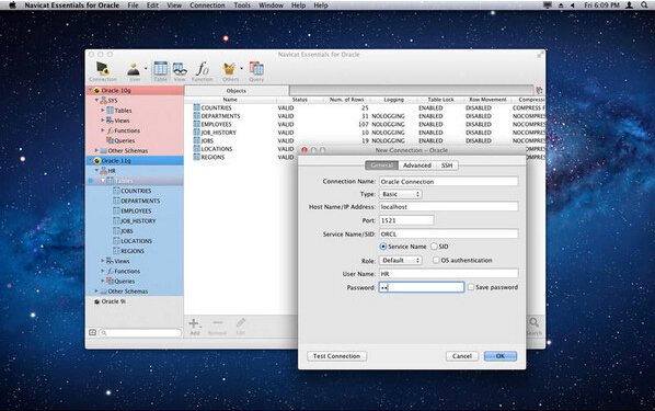 Navicat for Oracle(PPC)截图