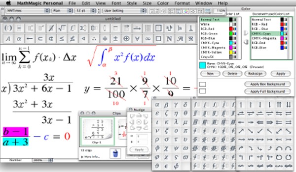 MathMagic Pro for QuarkXPress For Mac截图