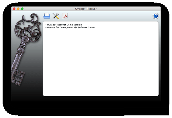 pdf-Recover Professional For Mac截图