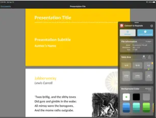 PDF to Keynote Mac截图