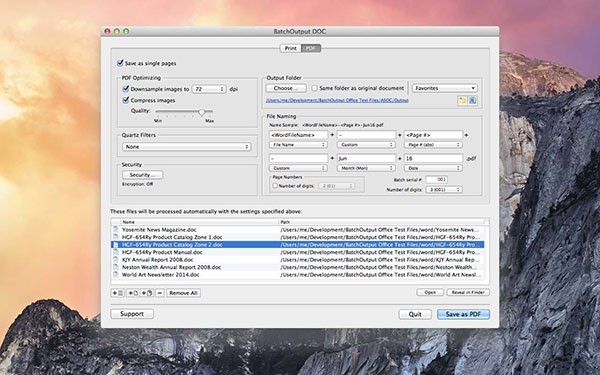 BatchOutput DOC截图