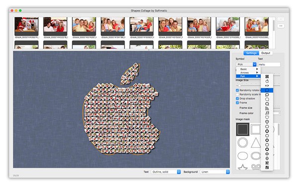 Shape Collage For Mac截图