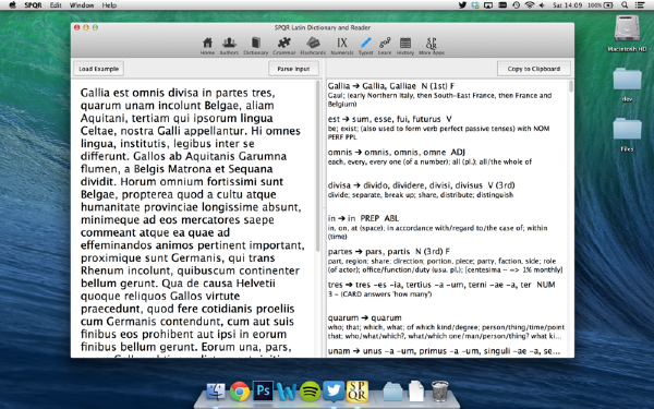 SPQR Latin Mac截图
