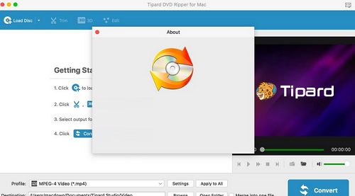 Tipard DVD Ripper for Mac截图