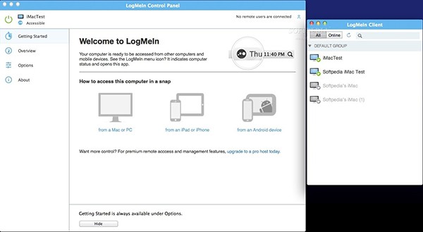 LogMeIn Plug-In For Mac截图